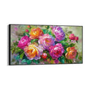 Quadro Stampa su Tela Euforia dei Fiori - CupidoDesign