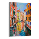 Quadro Stampa su Tela Evocazioni tra i canali di Venezia, Italia - CupidoDesign