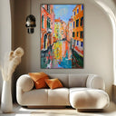 Quadro Stampa su Tela Evocazioni tra i canali di Venezia, Italia - CupidoDesign