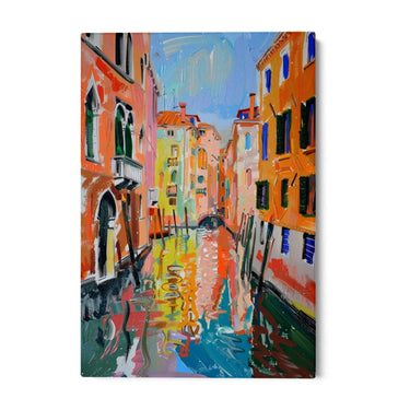 Quadro Stampa su Tela Evocazioni tra i canali di Venezia, Italia - CupidoDesign
