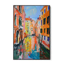 Quadro Stampa su Tela Evocazioni tra i canali di Venezia, Italia - CupidoDesign