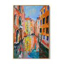 Quadro Stampa su Tela Evocazioni tra i canali di Venezia, Italia - CupidoDesign