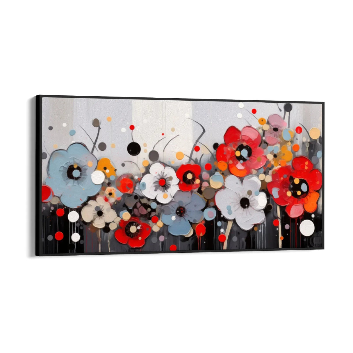 Quadro Stampa su Tela Evoluzione floreale - CupidoDesign
