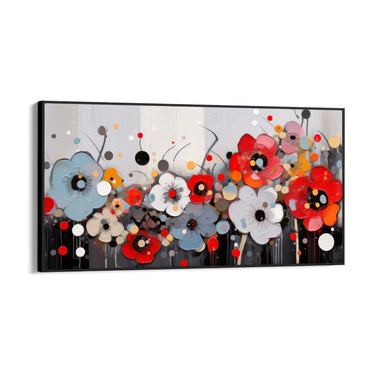 Quadro Stampa su Tela Evoluzione floreale - CupidoDesign