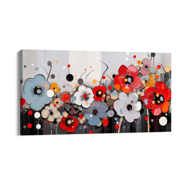 Quadro Stampa su Tela Evoluzione floreale - CupidoDesign