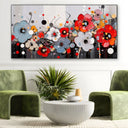 Quadro Stampa su Tela Evoluzione floreale - CupidoDesign