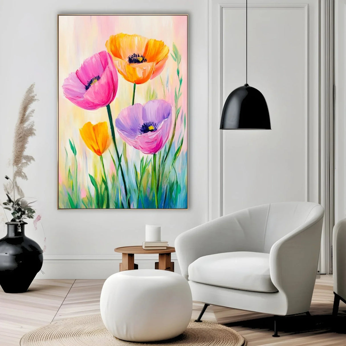 Quadro Stampa su Tela Fantasia Fiorita - CupidoDesign