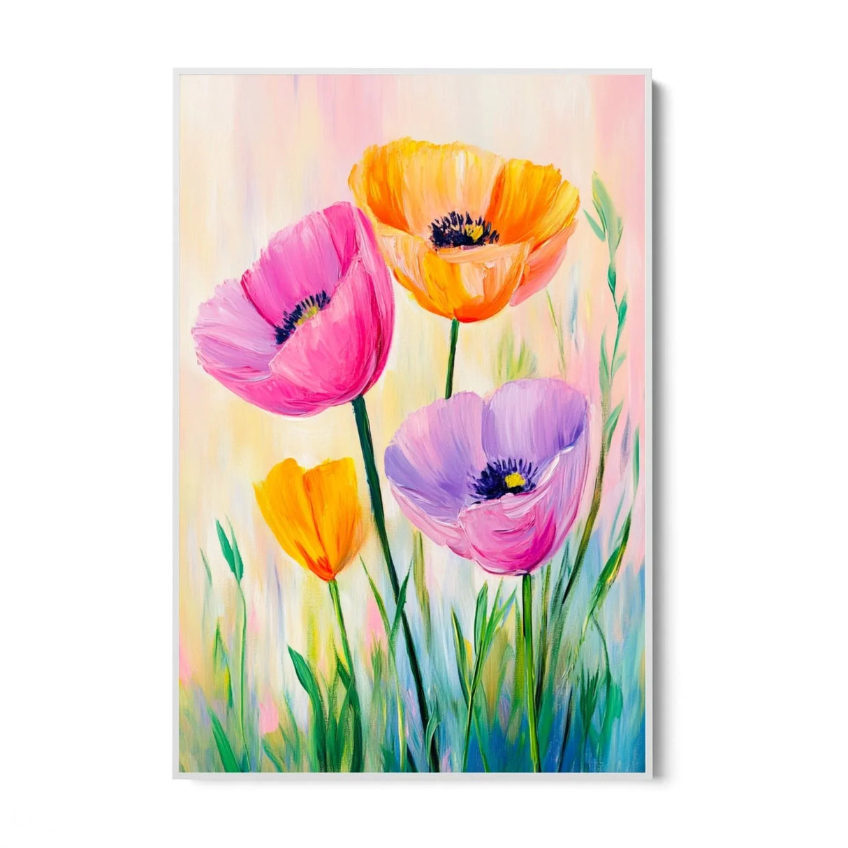 Quadro Stampa su Tela Fantasia Fiorita - CupidoDesign
