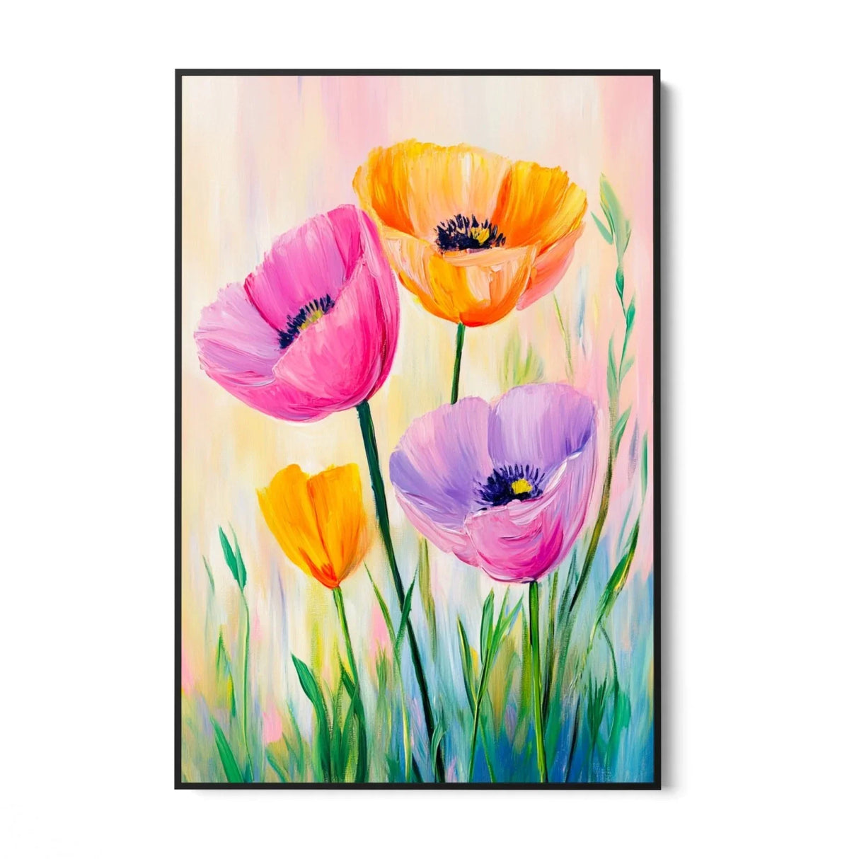 Quadro Stampa su Tela Fantasia Fiorita - CupidoDesign