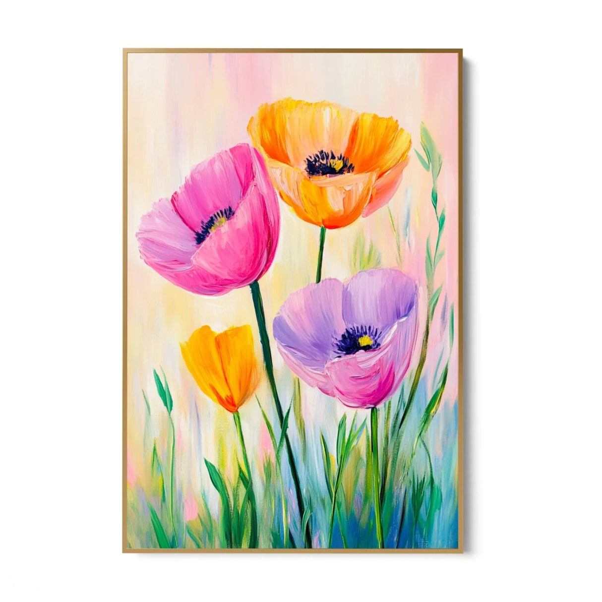 Quadro Stampa su Tela Fantasia Fiorita - CupidoDesign