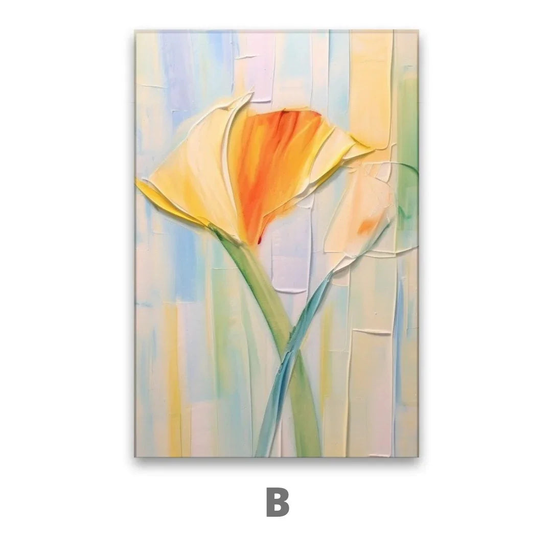 Quadro Stampa su Tela Fantasia floreale - CupidoDesign