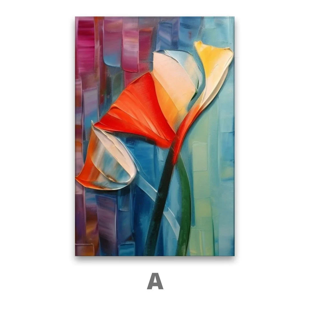 Quadro Stampa su Tela Fantasia floreale - CupidoDesign