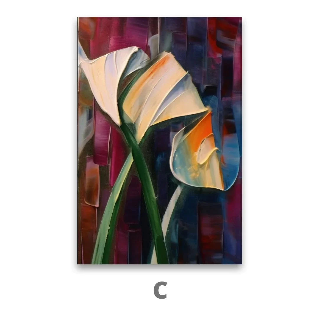 Quadro Stampa su Tela Fantasia floreale - CupidoDesign