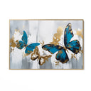 Quadro Stampa su Tela Farfalle Dorate - CupidoDesign