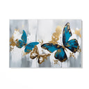 Quadro Stampa su Tela Farfalle Dorate - CupidoDesign