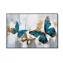 Quadro Stampa su Tela Farfalle Dorate - CupidoDesign