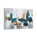 Quadro Stampa su Tela Farfalle Dorate - CupidoDesign