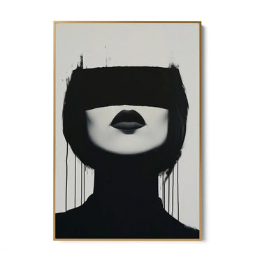 Quadro Stampa su Tela Fascino bendato - CupidoDesign