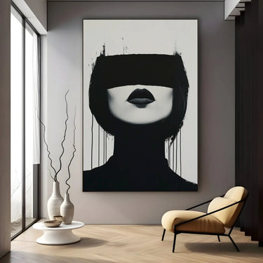 Quadro Stampa su Tela Fascino bendato - CupidoDesign