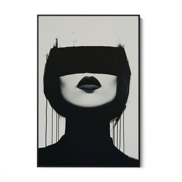 Quadro Stampa su Tela Fascino bendato - CupidoDesign