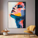 Quadro Stampa su Tela Fascino Etereo - CupidoDesign