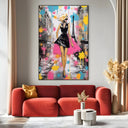 Quadro Stampa su Tela Fascino Francese - CupidoDesign