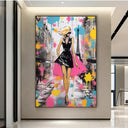 Quadro Stampa su Tela Fascino Francese - CupidoDesign