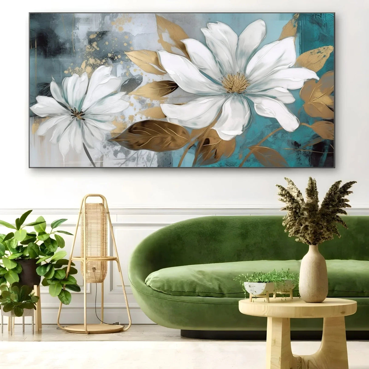 Quadro Stampa su Tela Felicità Delicata - CupidoDesign