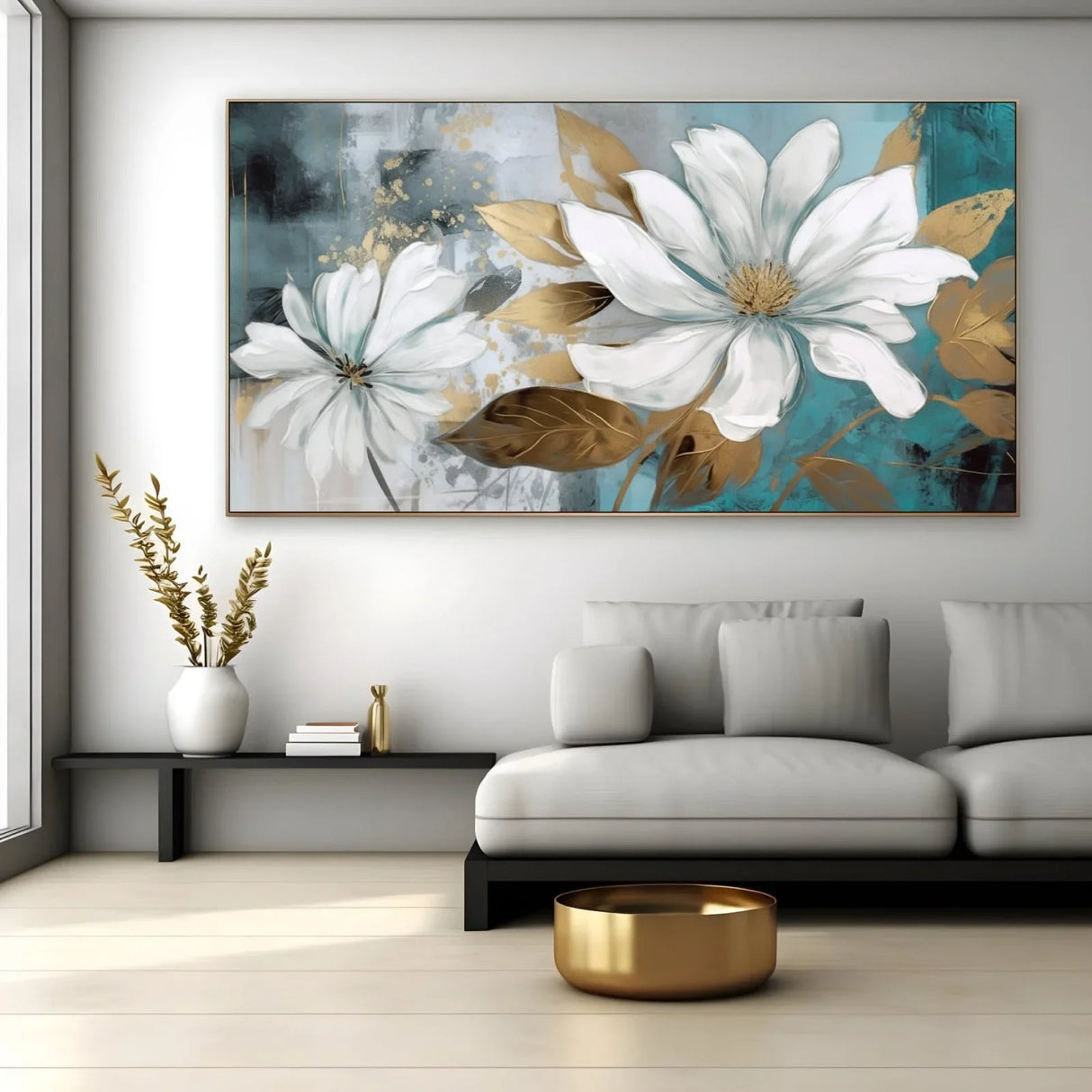 Quadro Stampa su Tela Felicità Delicata - CupidoDesign