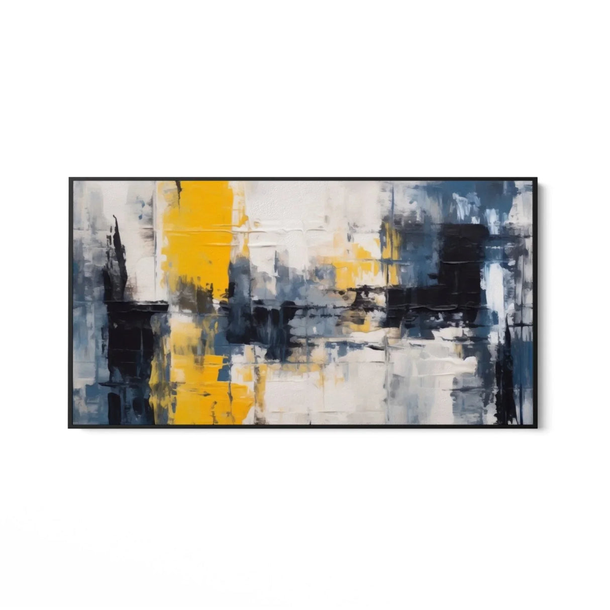 Quadro Stampa su Tela Fenomeno Giallo - CupidoDesign
