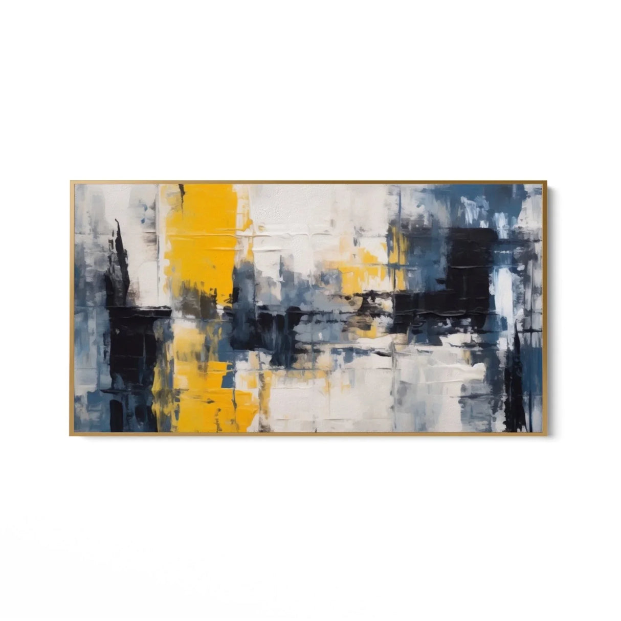 Quadro Stampa su Tela Fenomeno Giallo - CupidoDesign