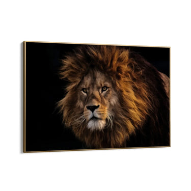 Quadro Stampa su Tela Fiamma nelle Ombre - CupidoDesign