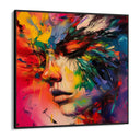 Quadro Stampa su Tela Figura Vibrante - CupidoDesign