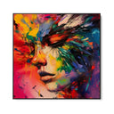 Quadro Stampa su Tela Figura Vibrante - CupidoDesign