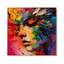 Quadro Stampa su Tela Figura Vibrante - CupidoDesign