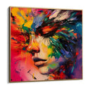 Quadro Stampa su Tela Figura Vibrante - CupidoDesign