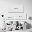 Quadro Stampa su Tela Fior di Luna - CupidoDesign