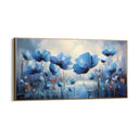 Quadro Stampa su Tela Fiore d'azzurro - CupidoDesign