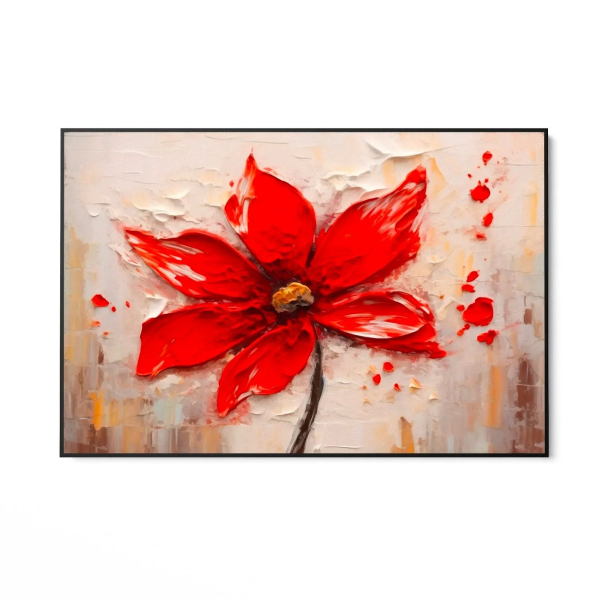 Quadro Stampa su Tela Fiore della passione - CupidoDesign