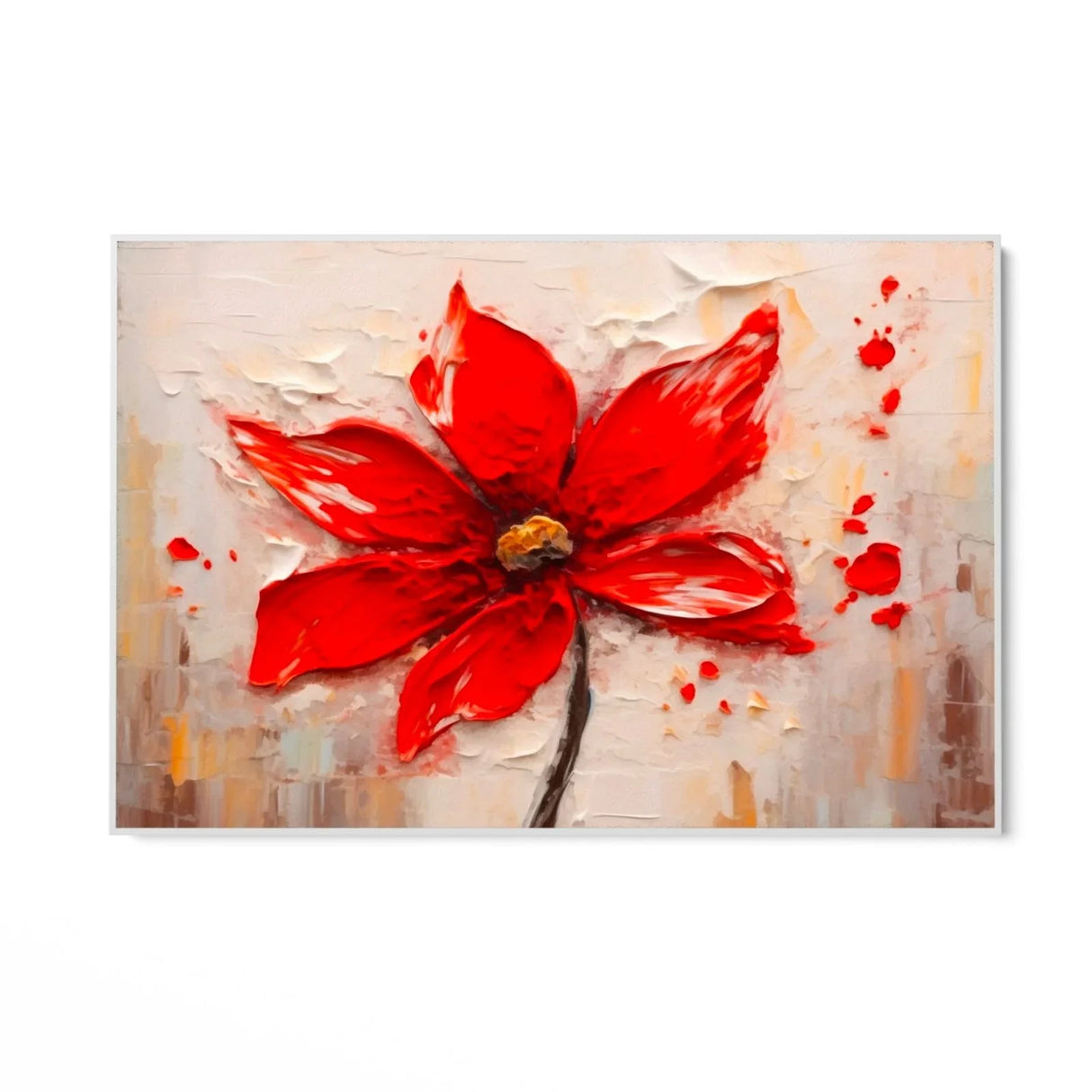 Quadro Stampa su Tela Fiore della passione - CupidoDesign