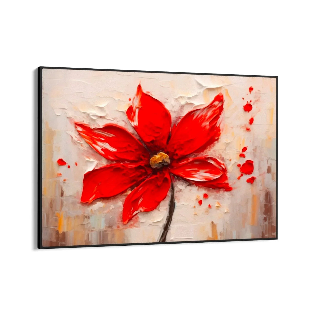 Quadro Stampa su Tela Fiore della passione - CupidoDesign