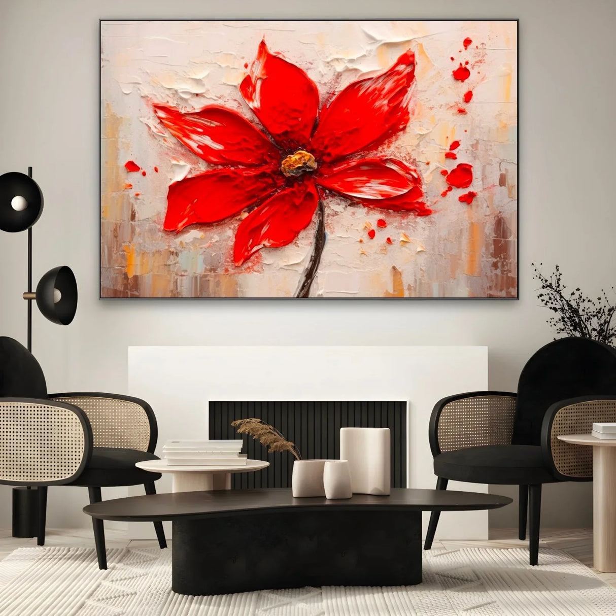 Quadro Stampa su Tela Fiore della passione - CupidoDesign