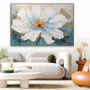 Quadro Stampa su Tela Fiore della prosperità - CupidoDesign