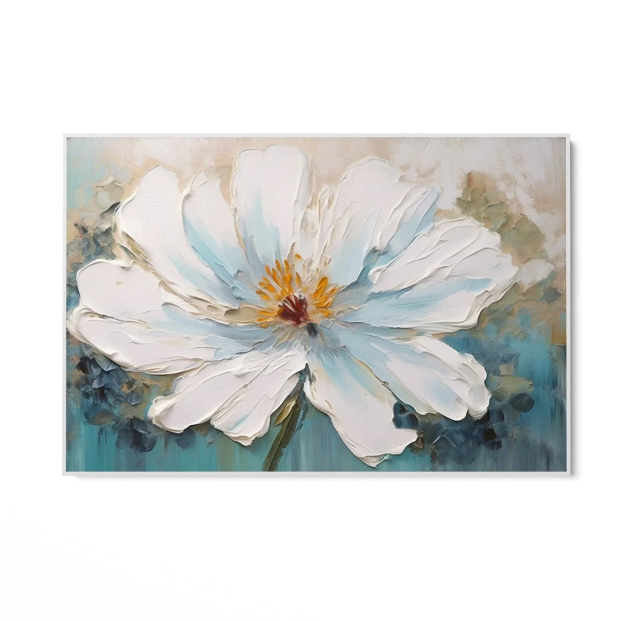 Quadro Stampa su Tela Fiore della prosperità - CupidoDesign