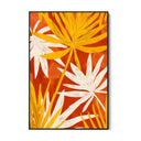 Quadro Stampa su Tela Fiori in Fiamme - CupidoDesign