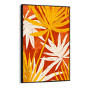 Quadro Stampa su Tela Fiori in Fiamme - CupidoDesign
