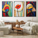 Quadro Stampa su Tela Fiori Sospesi - CupidoDesign