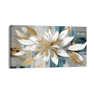 Quadro Stampa su Tela Fioritura Astratta - CupidoDesign
