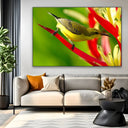 Quadro Stampa su Tela Fioritura Celeste - CupidoDesign
