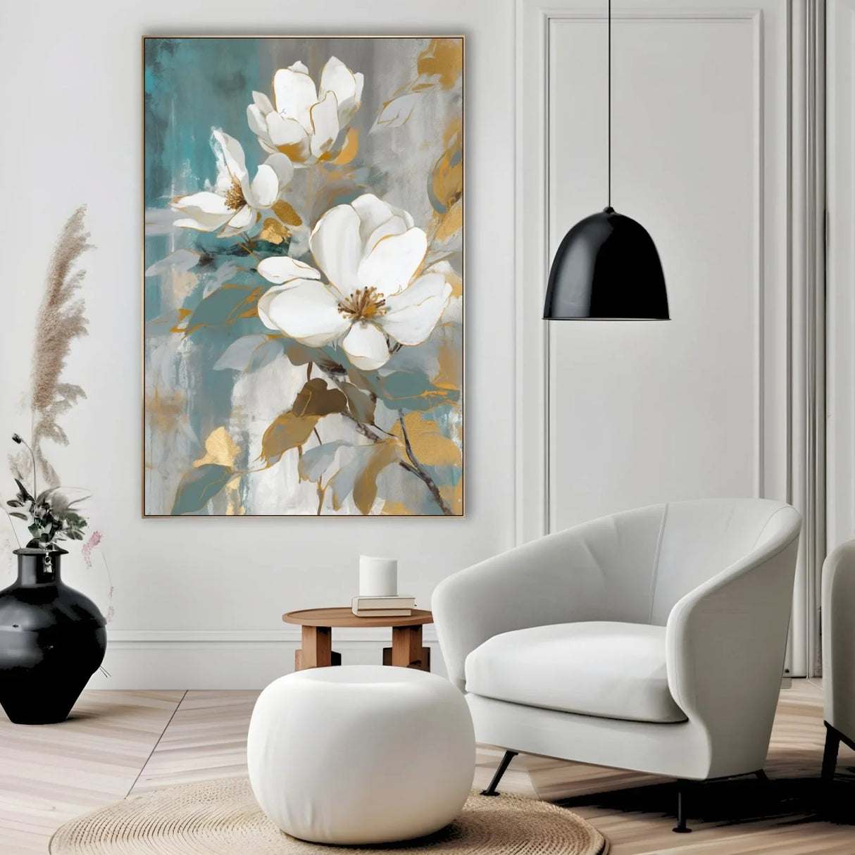 Quadro Stampa su Tela Bianca Esplosione - CupidoDesign
